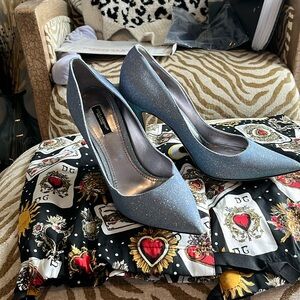 Dolce and Gabbana sparkle pumps
